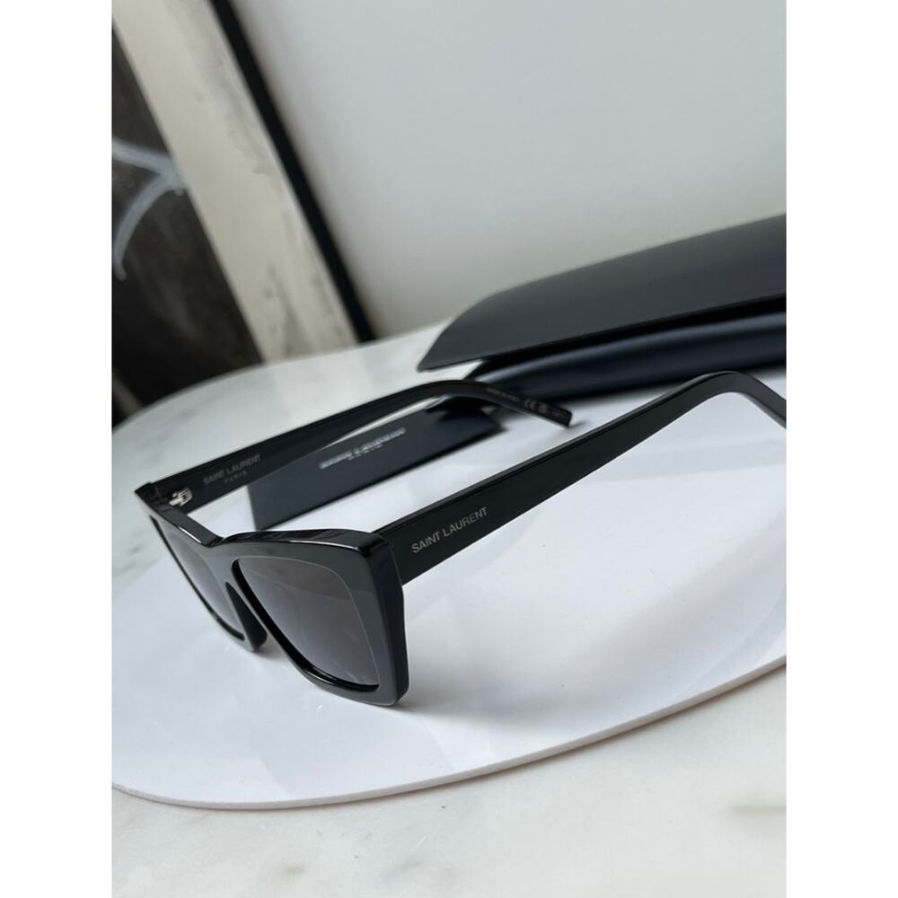 NEW Saint Laurent SL276 Mica Sunglasses in Black - Picture 7 of 10